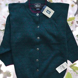 Woolrich Wool Blend Cardigan NWT